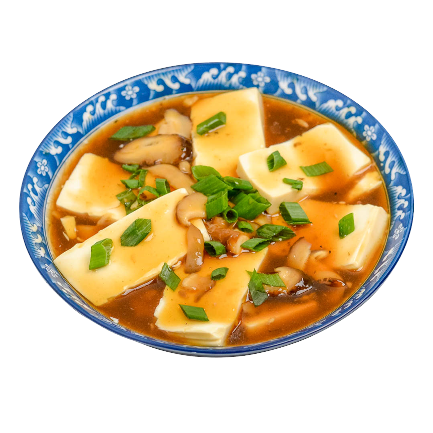 香菇蒸豆腐
