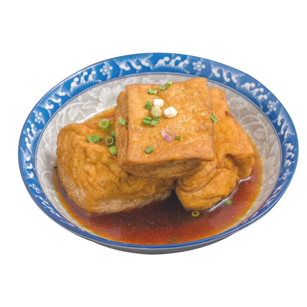 卤豆腐 braised toufu